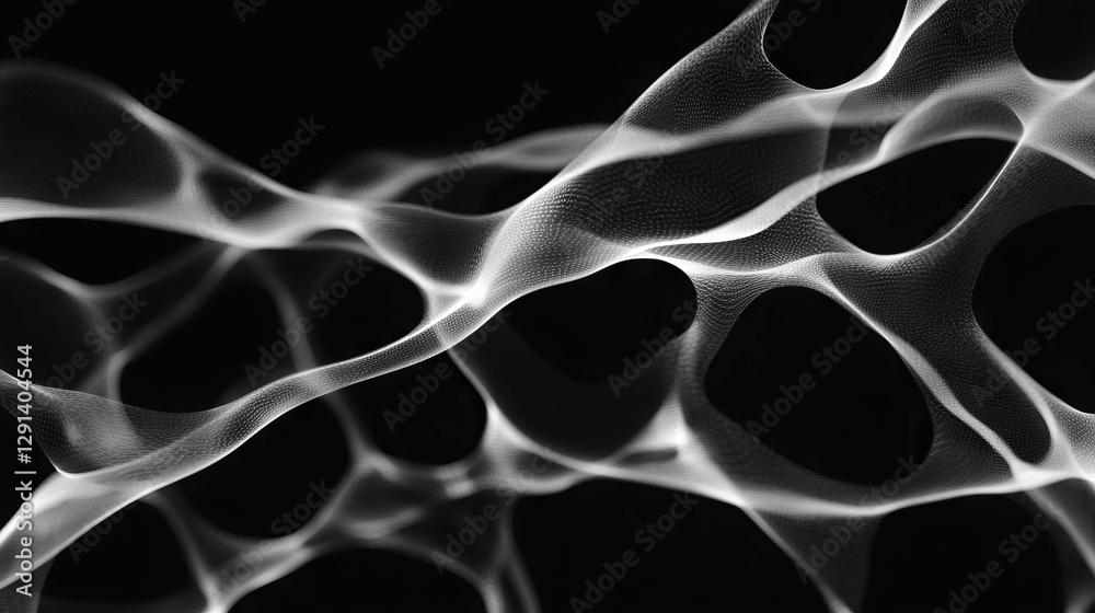 Poster abstract smoke network background for modern design and creative projects