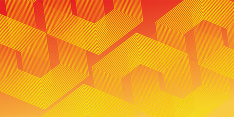 Orange abstract background layers lines texture design vector ilustration