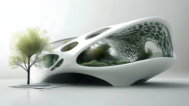 Futuristic horticultural architecture integration concepts