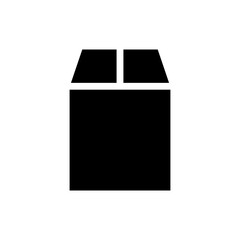 Box icon in glyph style