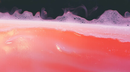 Fototapeta premium Abstract background of soap streaks and smoke with vivid colors for creative design
