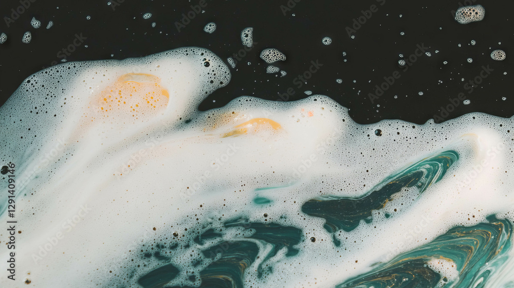 Aufkleber abstract soap streak background with dynamic highlights for modern design