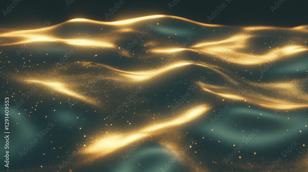 Poster soft gold light glow with subtle shine background for elegant design