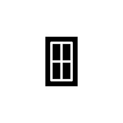 Window icon in glyph style