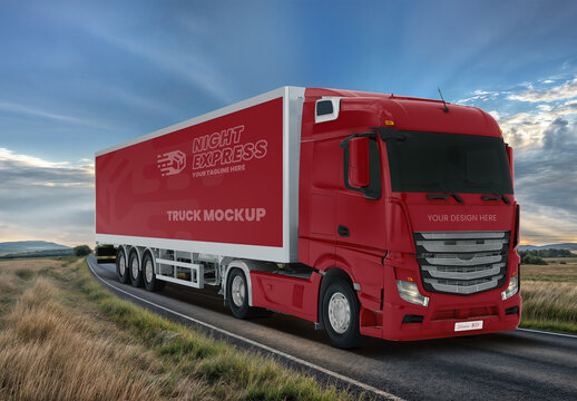 Truck Mockup 52