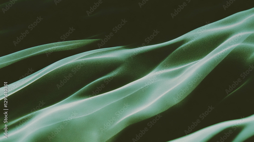 Poster soft mint light glow with subtle shades background for modern design