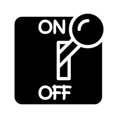 Switch icon in glyph style