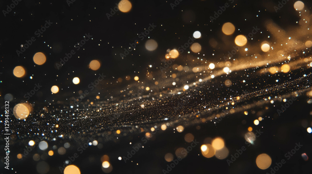 Poster enchanting spiderweb and glass fusion for magical background design