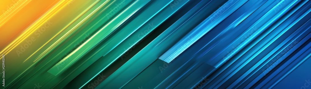 Poster abstract background featuring colorful lines and shapes creating a vibrant visual composition