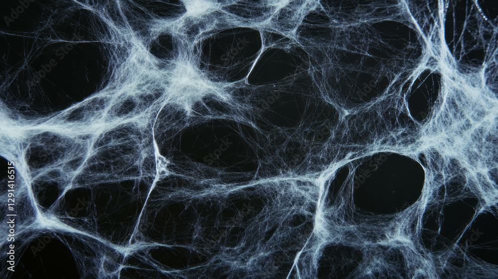 Aufkleber Intricate spiderweb pattern with varied thread thickness for design and decoration