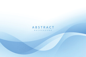 white abstract background with transparent blue curves. premium banner vector concept eps10
