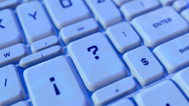Blue Pulse The Rhythm of a Digital Keyboard