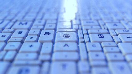 Glow and Flow A Futuristic Typing Experience