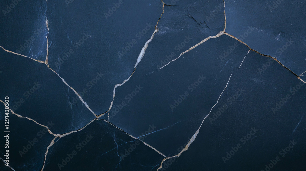 Poster cracked stone wall texture with visible cracks for design or background use