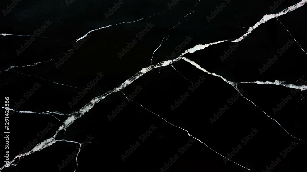 Poster textured stone wall with cracks for architectural design and backgrounds