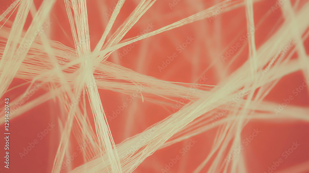 Aufkleber Textured yarn and string abstract background for creative design