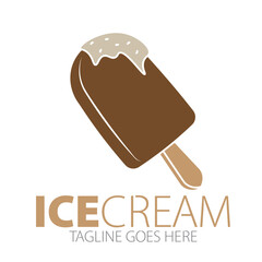 Ice Cream Logo Template