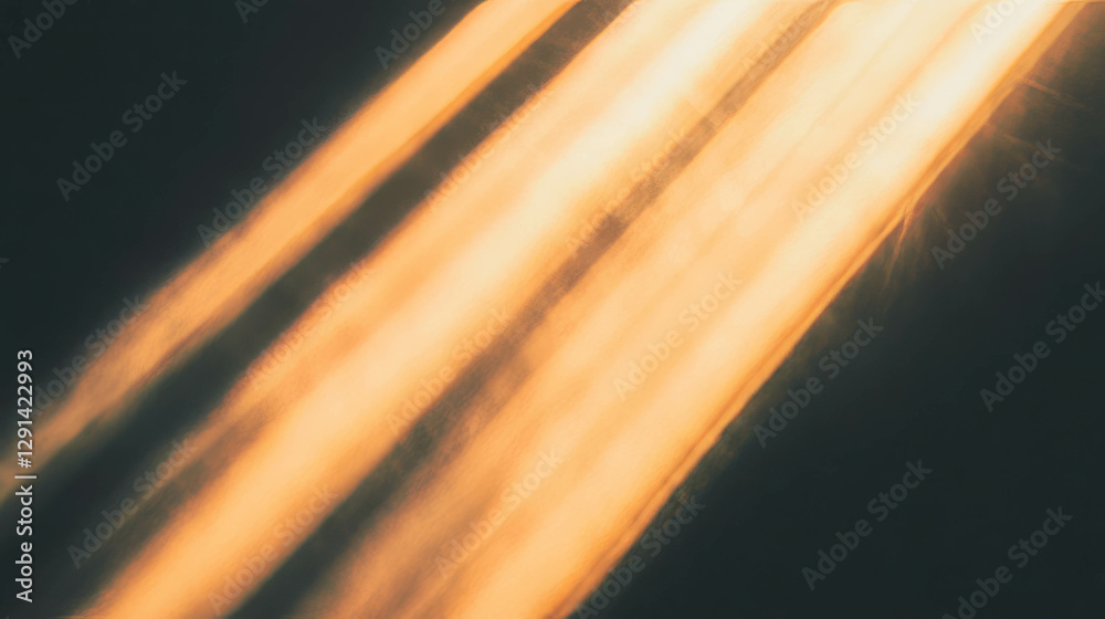 Poster sunlight scattering abstract background for warm and inviting designs