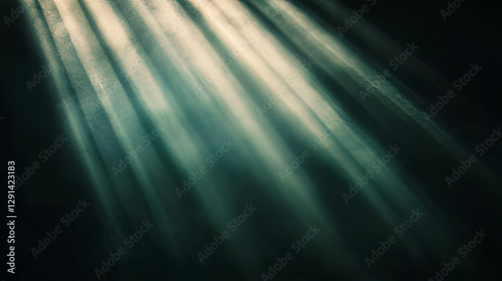 Poster enchanting sunlight with soft heat haze for background design and decor