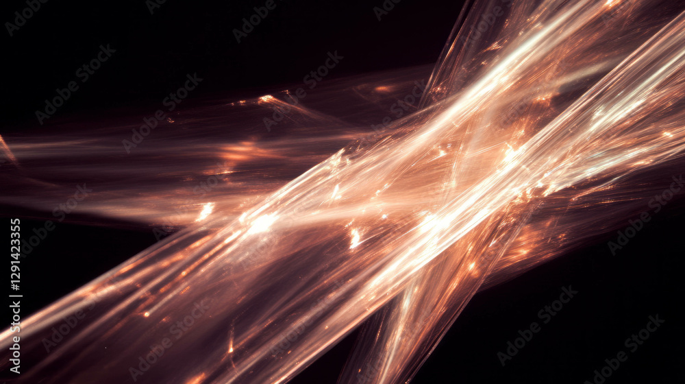 Aufkleber abstract geometric pattern with sunlight glow background for creative design
