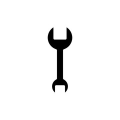 Wrench icon in glyph style