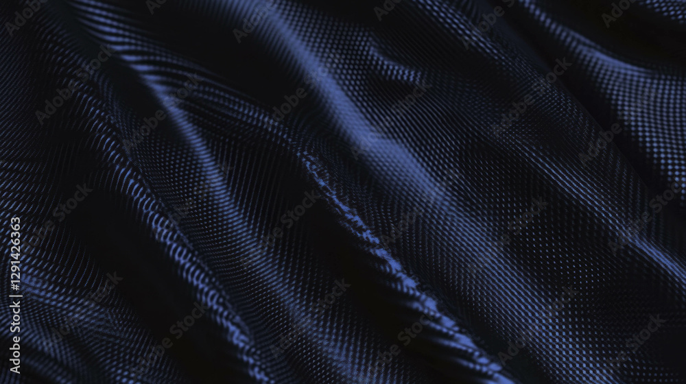 Poster Abstract textured blue plastic background with embossed pattern for modern design concepts