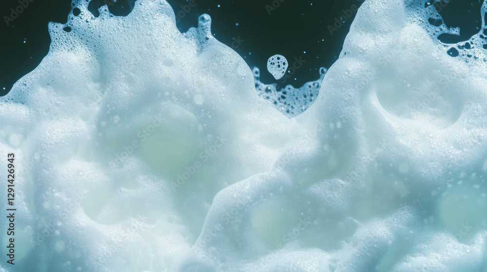 Poster abstract background of thick opaque foam with dark undertones for modern design