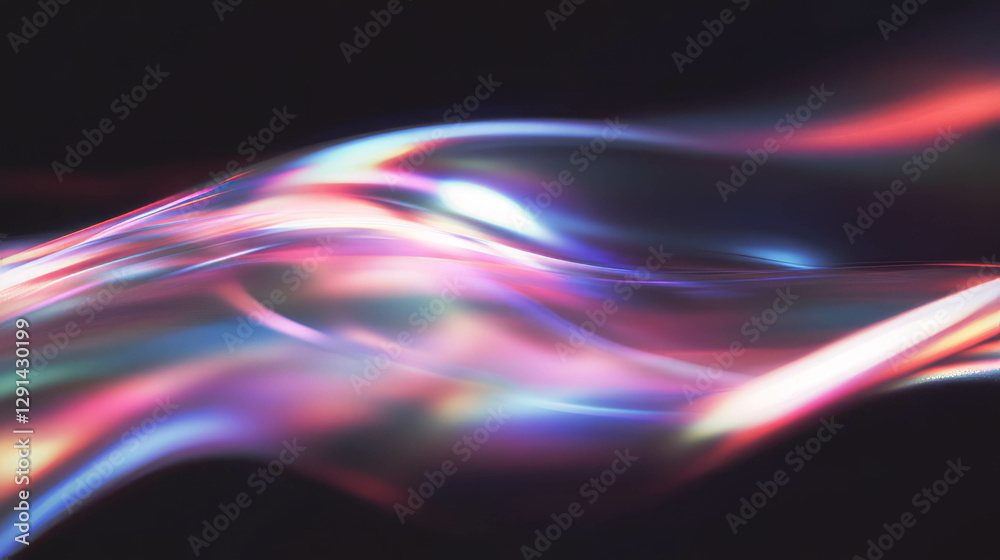 Poster abstract vintage light background with colorful fluid shapes for design
