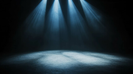 Dramatic vintage spotlight background for theater or performance themes