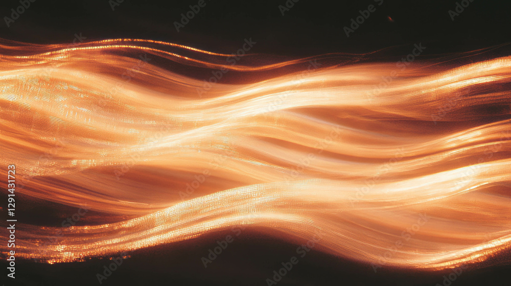 Aufkleber warm light flowing texture for abstract art and design background