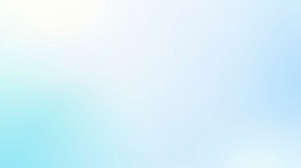 A soothing gradient background featuring soft light blue and white creates a tranquil and calming effect.