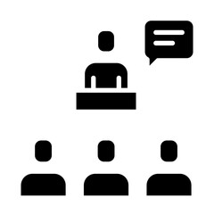 Speakingiconinglyphstyle