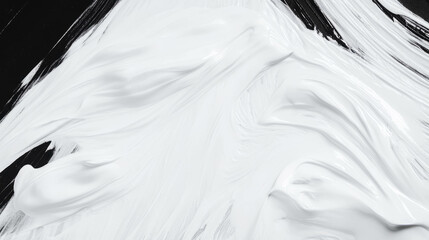 Obraz premium Abstract white light textured background with paint strokes for modern art and design