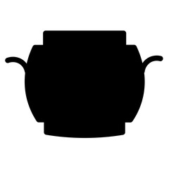 Salad Spinner Tool Glyph Icon