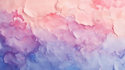 Obraz premium Abstract watercolor texture with soft pink and purple hues, ideal for backgrounds or artistic designs