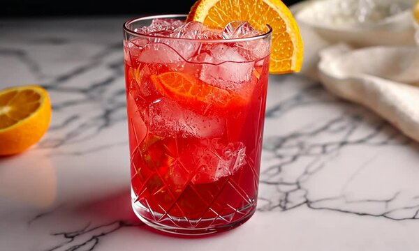 bagliato with campari, sweet vermouth, and prosecco video