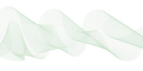 Abstract minimal dynamic flowing frequency equalizer wave vector line isolated flow stripe blue music and speed line beautiful digital gradient texture line background.	