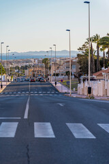 street in torrevieja spain