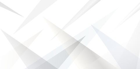 Abstract grey lines on white background with luxury shapes tringle background. Modern pattern elegant gray line template background.