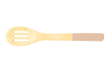 Kitchen utensils.Kitchen tools set isolated on white background. Banner design.Home kitchen utensils.Food preparation tools.Spatulas, meat tongs and spoons.