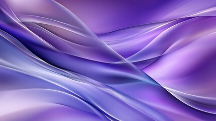 Obraz premium Beautiful flowing curves of lavender and purple abstract artwork