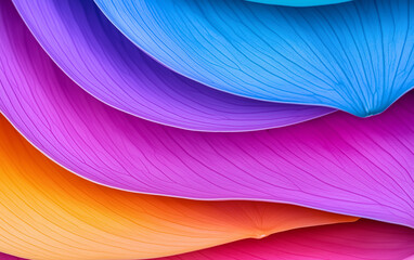Obraz premium Colorful abstract petal texture background color pattern design