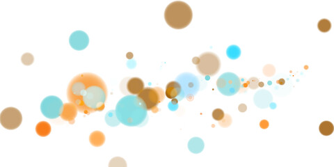 A mesmerizing composition of ethereal blue and golden bokeh lights and shimmering sparkles creates a magical shimmering, evoking a sense of magic, elegance, and festive wonder. PNG.