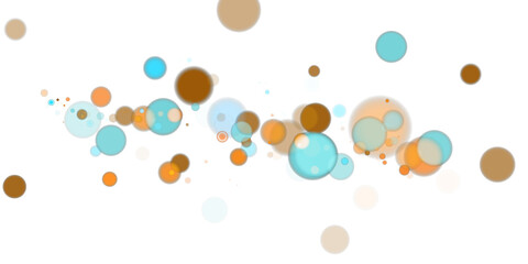 A mesmerizing composition of ethereal blue and golden bokeh lights and shimmering sparkles creates a magical shimmering, evoking a sense of magic, elegance, and festive wonder. PNG.