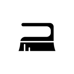 Brush icon in glyph style