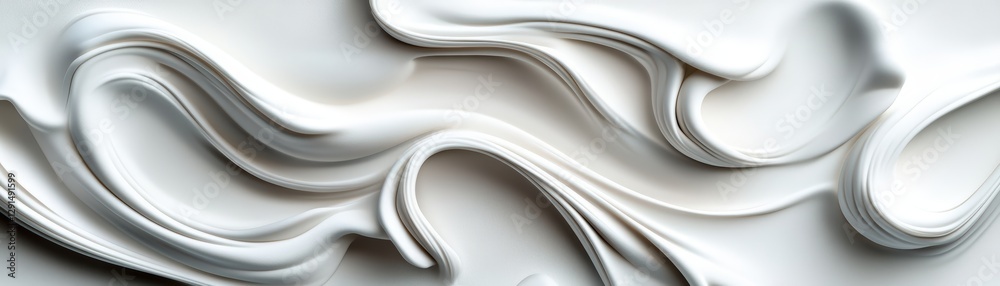 Poster white abstract background with smooth texture and subtle gradients for design and artistic use