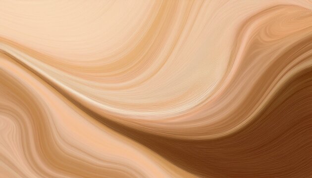 abstract background with delicate texture in beige and brown colors for coffee latte advertising