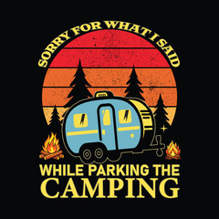 Camping T shirt