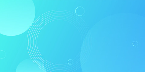 A blue gradient background with circles. modern vector eps10