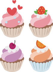 cupcake illustration